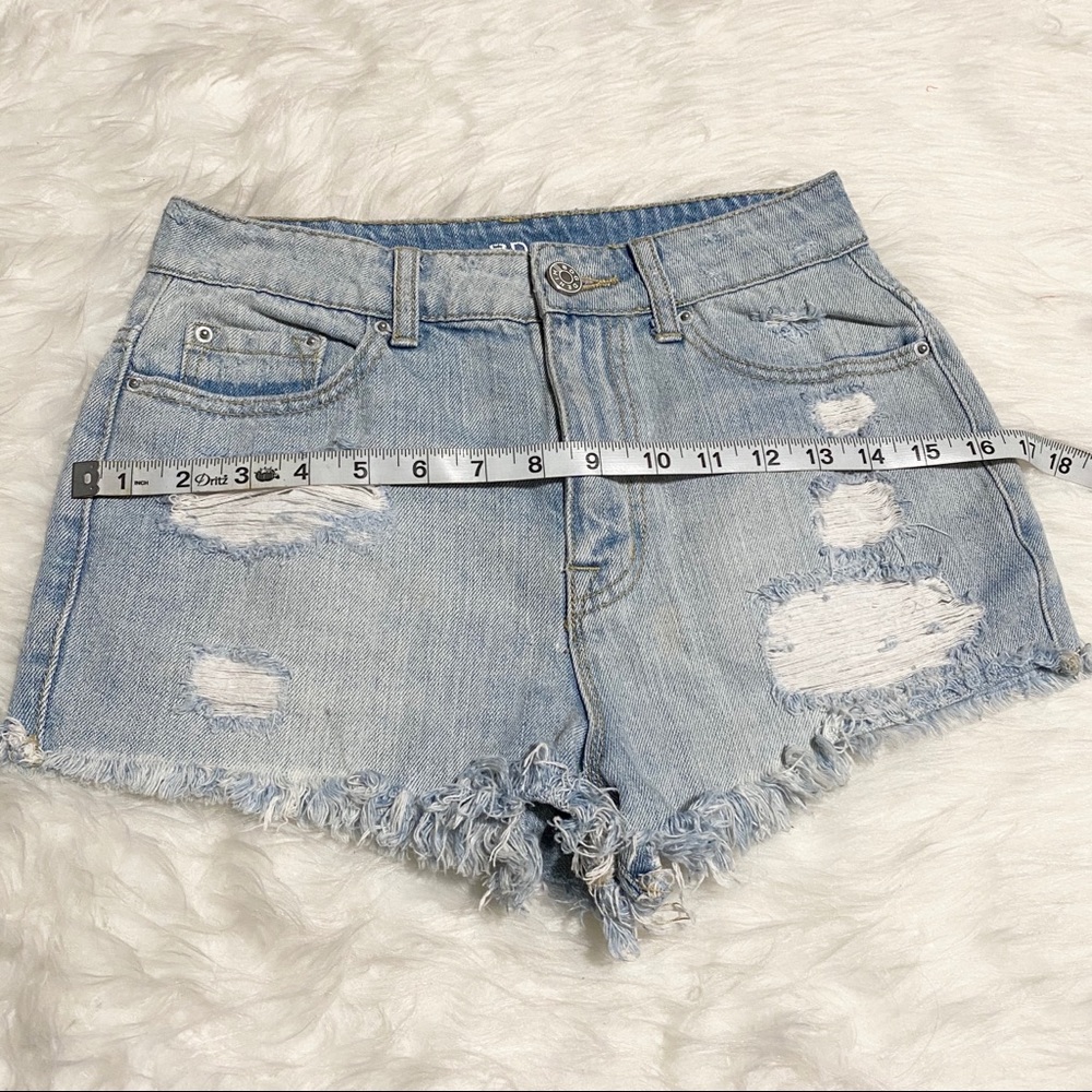 BDG Super High Rise Cheeky Jean Shorts - Picture 3 of 5